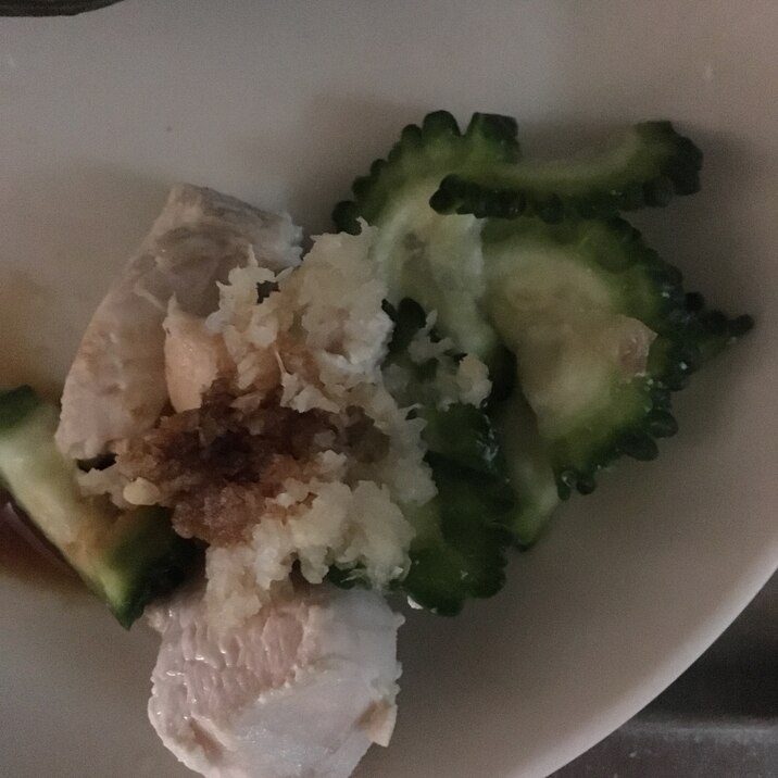 夏のさっぱり鶏胸肉とゴーヤーの冷やしみぞれがけ レシピ 作り方 By かすお 楽天レシピ 夏のさっぱり鶏胸肉とゴーヤーの冷やしみぞれがけ レシピ 作り方 By かすお 楽天レシピ